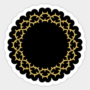 Crown of thorns Sticker